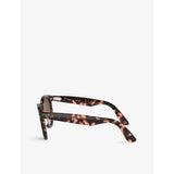 Ray-Ban Wayfarer Way round-frame propionate sunglasses, imported from the UK
