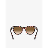 Ray-Ban Wayfarer Way round-frame propionate sunglasses, imported from the UK