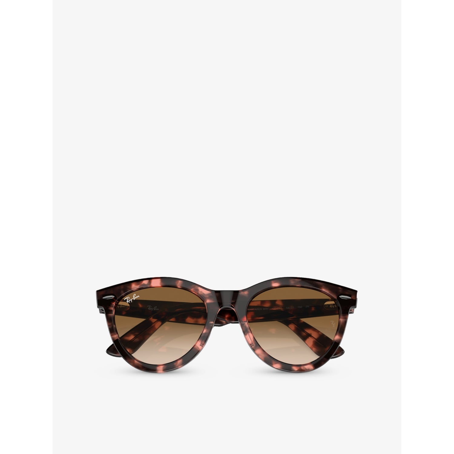 Ray-Ban Wayfarer Way round-frame propionate sunglasses, imported from the UK