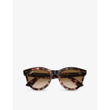 Ray-Ban Wayfarer Way round-frame propionate sunglasses, imported from the UK