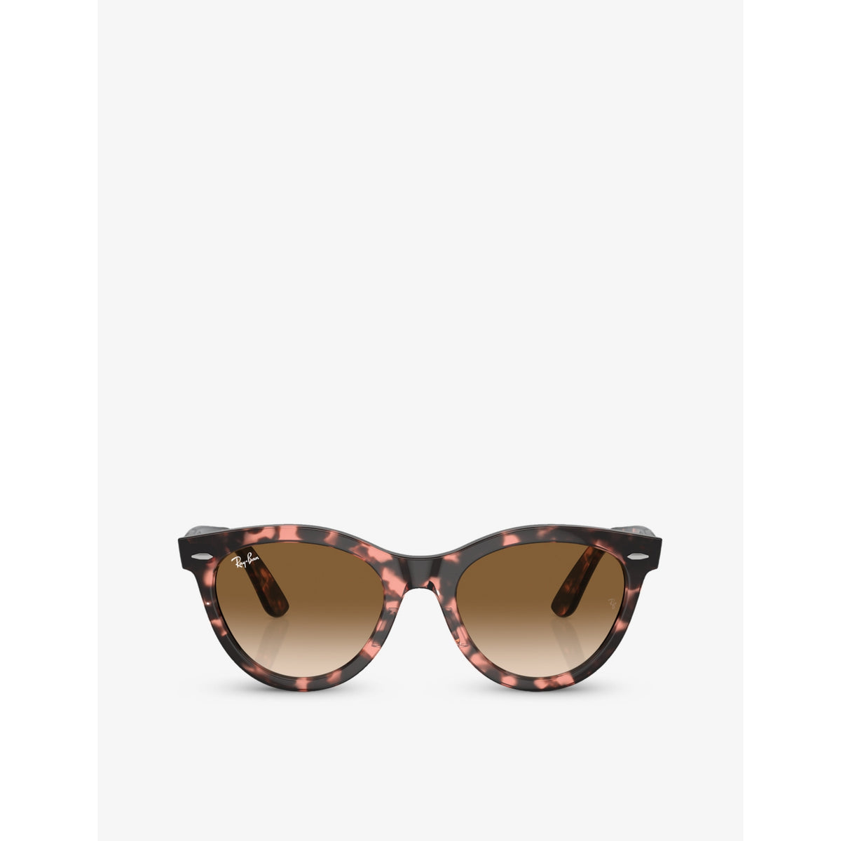 Ray-Ban Wayfarer Way round-frame propionate sunglasses, imported from the UK