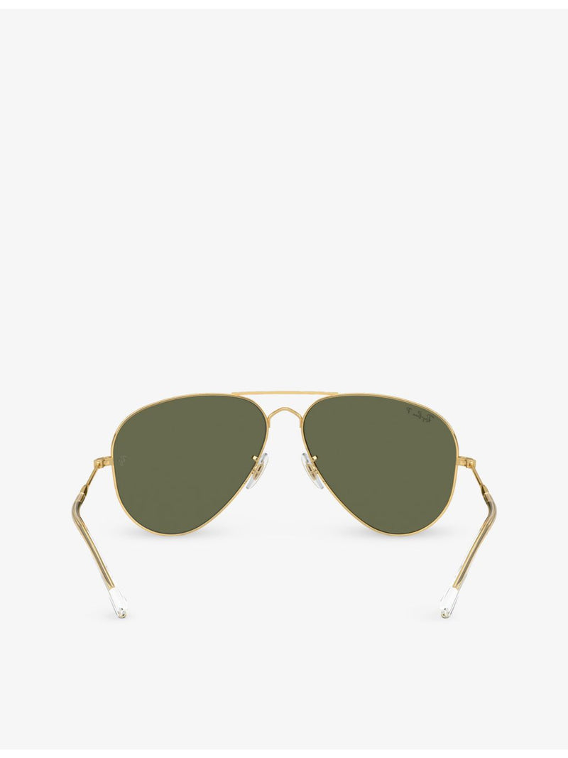 Ray-Ban Old Aviator metal sunglasses 5.2cm, imported from the UK