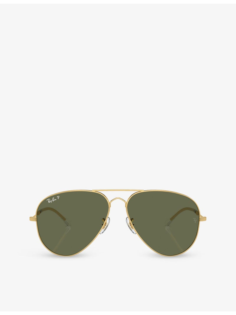 Ray-Ban Old Aviator metal sunglasses 5.2cm, imported from the UK