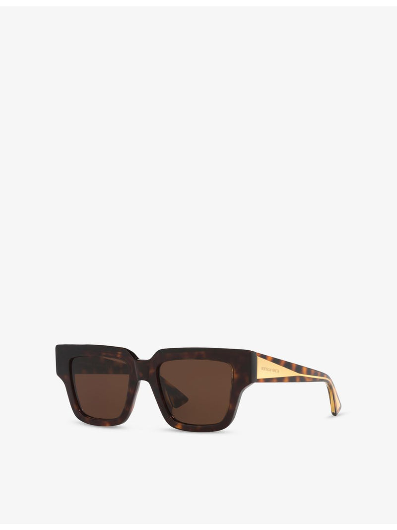 Bottega Veneta rectangular acetate sunglasses BV1276S (British brand)