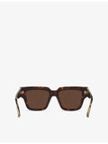Bottega Veneta rectangular acetate sunglasses BV1276S (British brand)