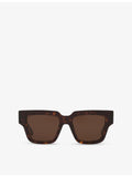 Bottega Veneta rectangular acetate sunglasses BV1276S (British brand)