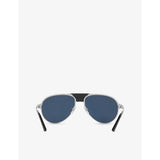 Cartier polarised pilot sunglasses metal frame - British product