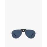 Cartier polarised pilot sunglasses metal frame - British product