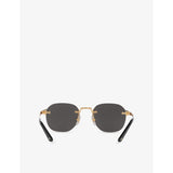 Cartier CT0459S square metal sunglasses, UK version