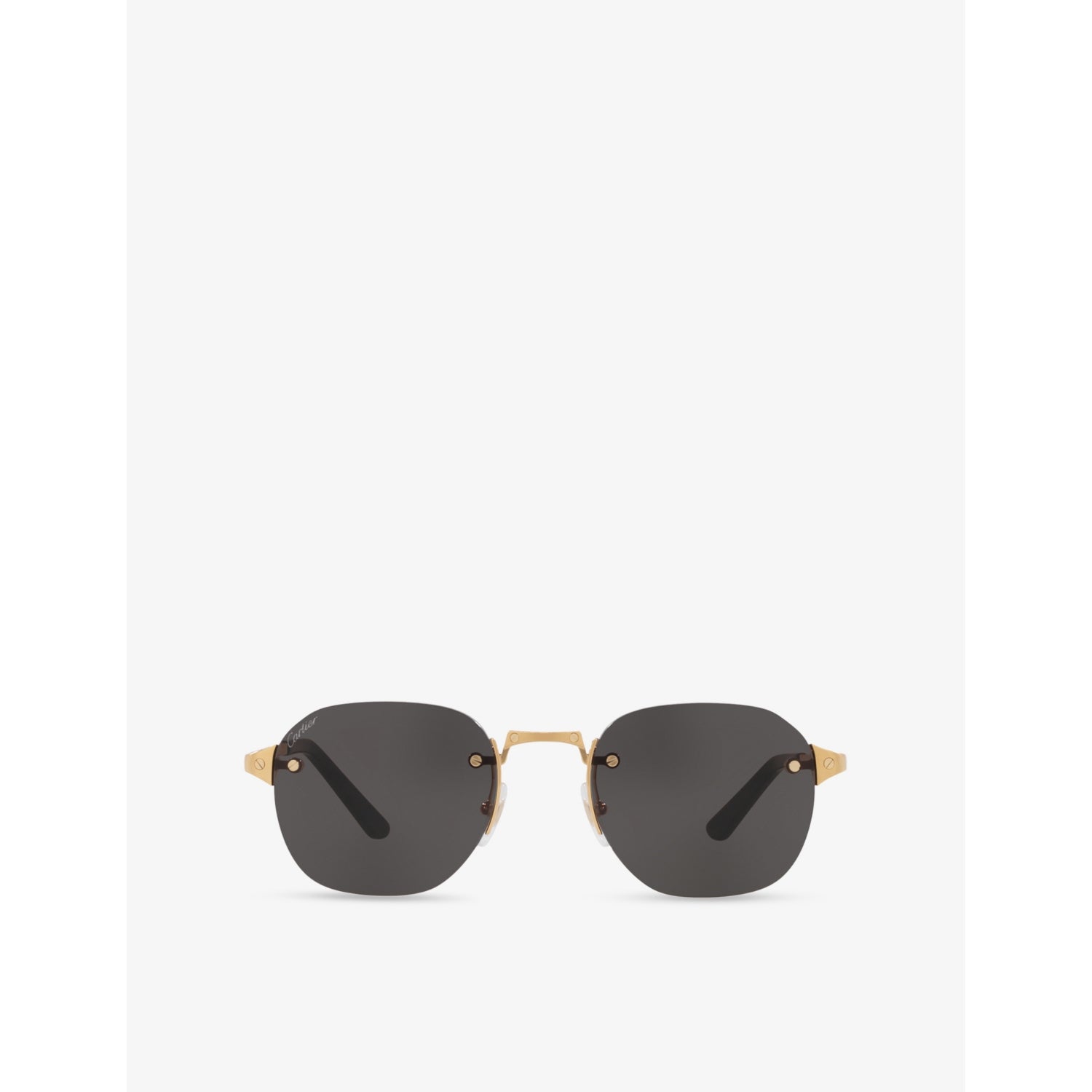 Cartier CT0459S square metal sunglasses, UK version