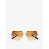 Cartier square-frame metal sunglasses CT0466S - British product