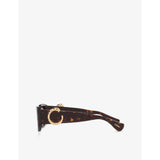 Cartier cat-eye acetate sunglasses CT0472S tortoiseshell, UK version