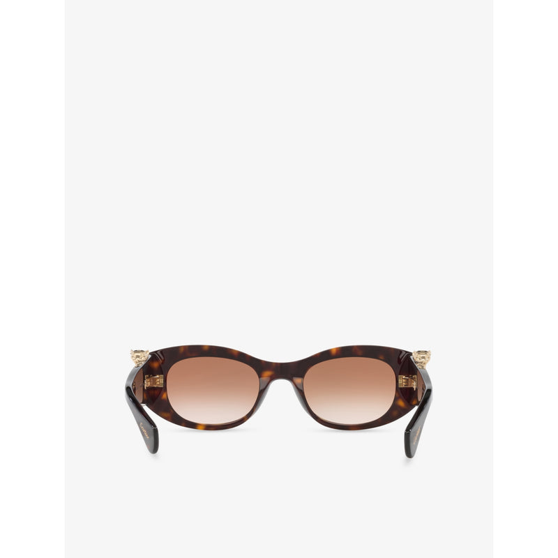Cartier cat-eye acetate sunglasses CT0472S tortoiseshell, UK version