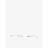 Cartier Panthère rectangle-frame metal optical glasses - British product