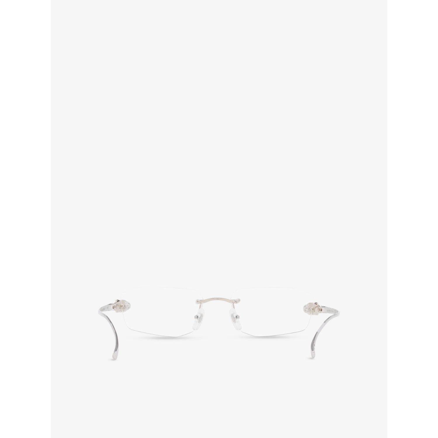 Cartier Panthère rectangle-frame metal optical glasses - British product