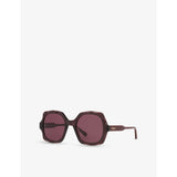Chloé square-frame acetate sunglasses CH0226S, UK version