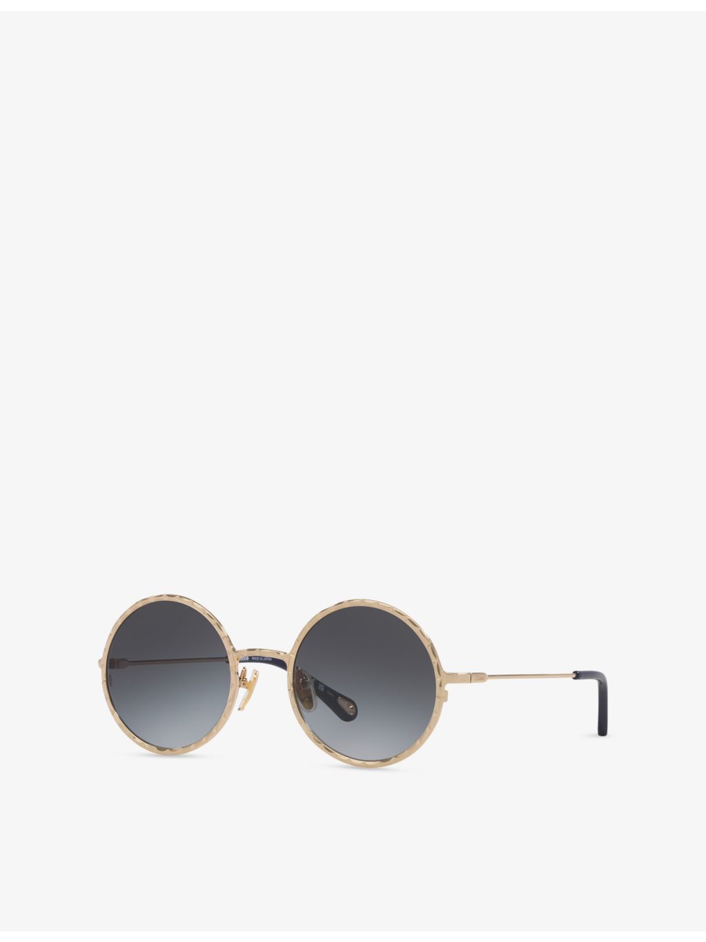 Chloé CH0230S round-frame metal sunglasses, UK version