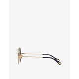 Chloé CH0230S round-frame metal sunglasses, UK version