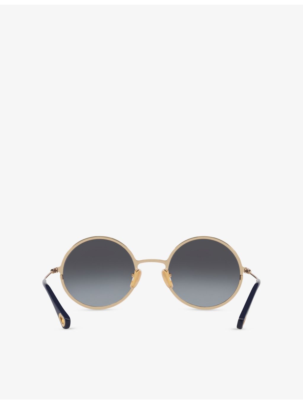 Chloé CH0230S round-frame metal sunglasses, UK version