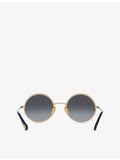 Chloé CH0230S round-frame metal sunglasses, UK version