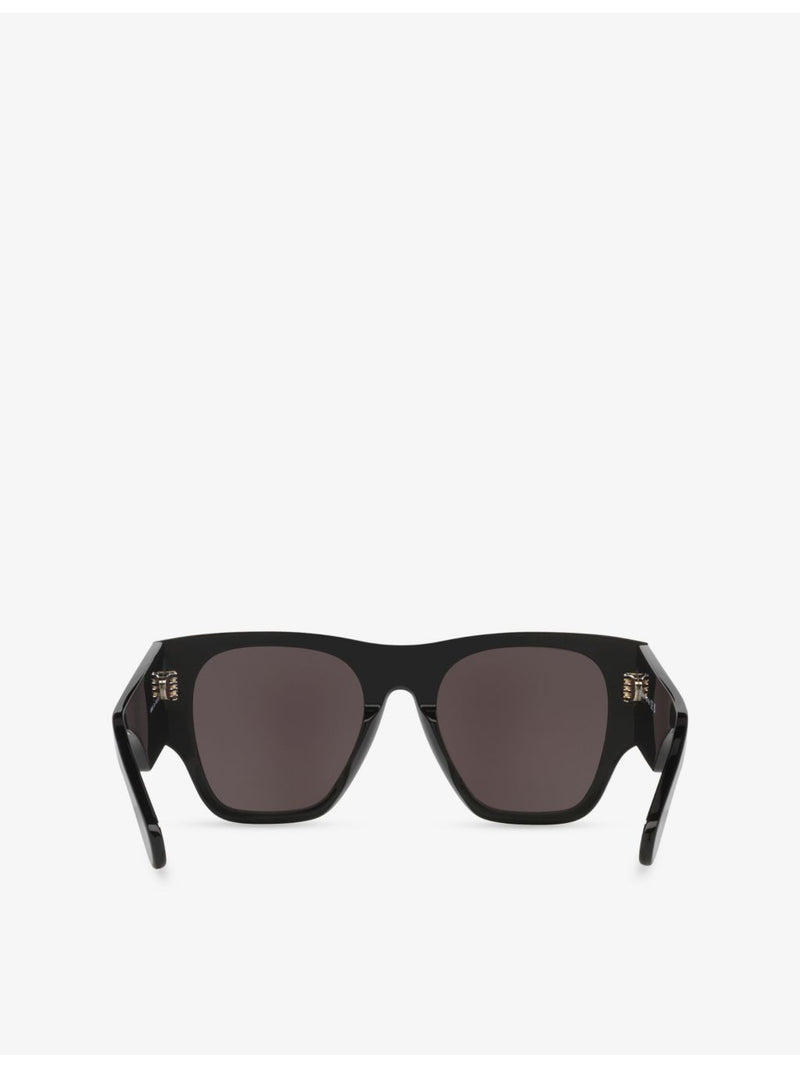 Chloé CH0233S square-frame acetate sunglasses, imported from the UK