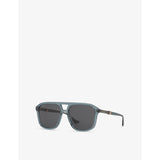 Gucci GG1494S square-frame acetate sunglasses, UK version