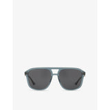 Gucci GG1494S square-frame acetate sunglasses, UK version