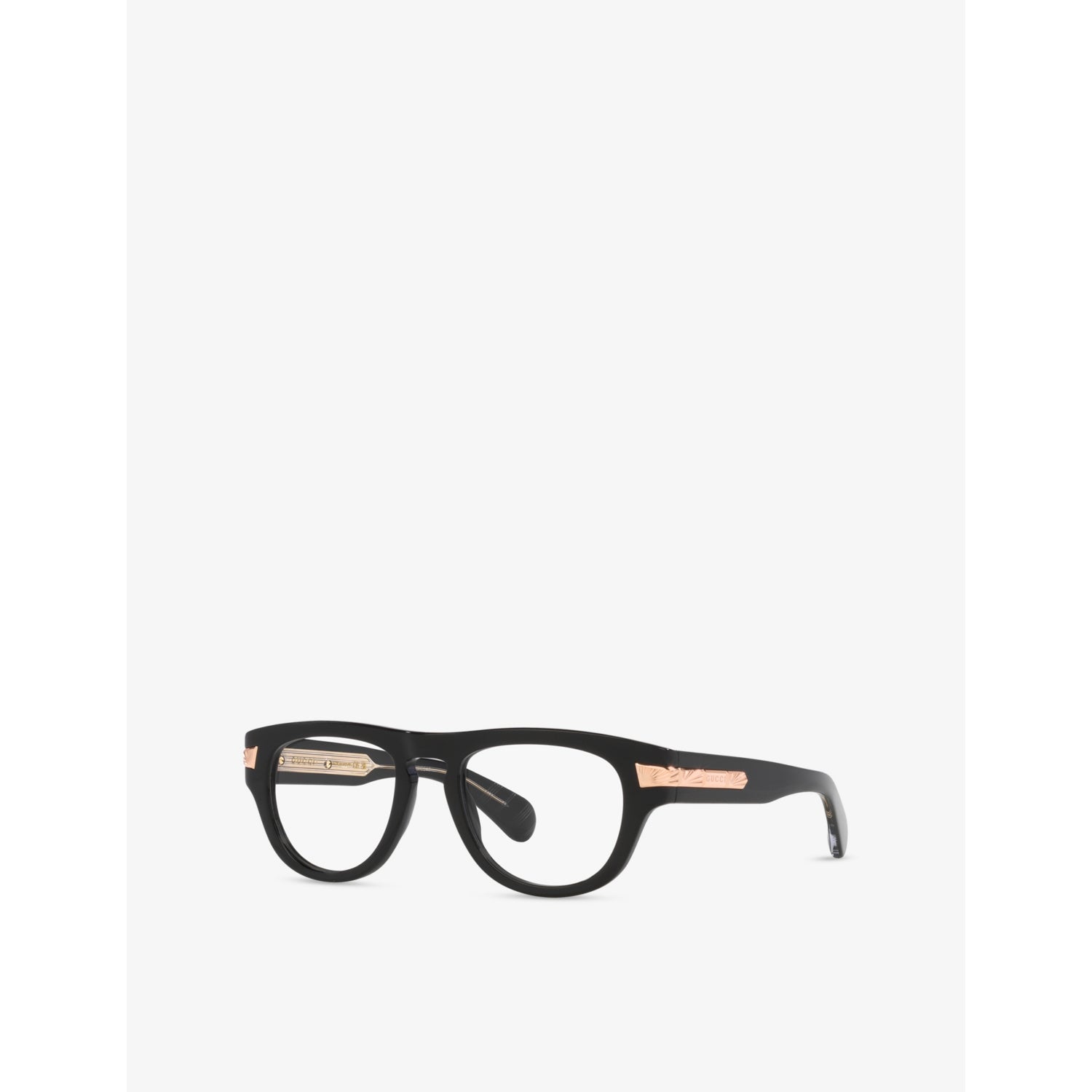 Gucci oval-frame acetate eyeglasses GG1519O - British product