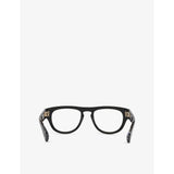 Gucci oval-frame acetate eyeglasses GG1519O - British product