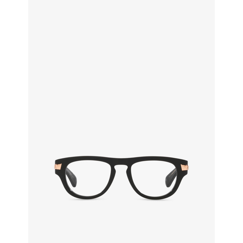 Gucci oval-frame acetate eyeglasses GG1519O - British product