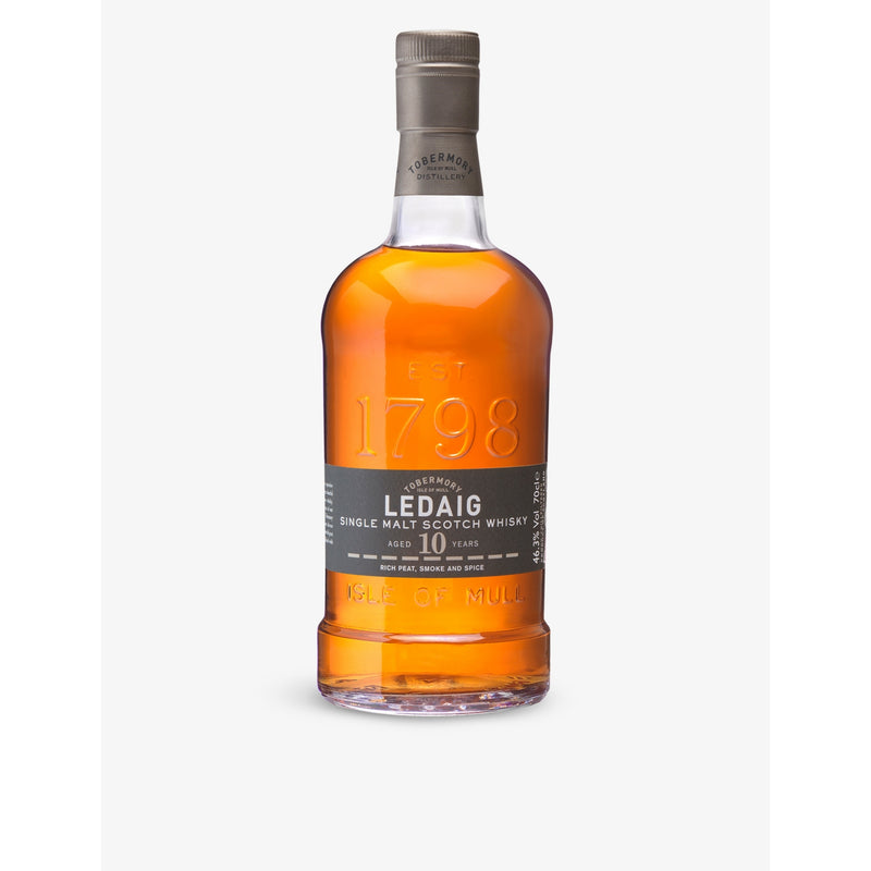 Ledaig 10 year old single malt Scotch whisky 700ml - British product