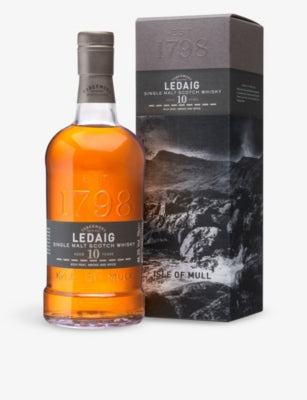 Ledaig 10 year old single malt Scotch whisky 700ml - British product