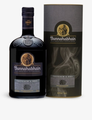 Bunnahabhain single malt Scotch whisky 700ml (British brand)