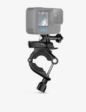 Handlebar camera mount for GoPro fits 9-35mm tubes - British product