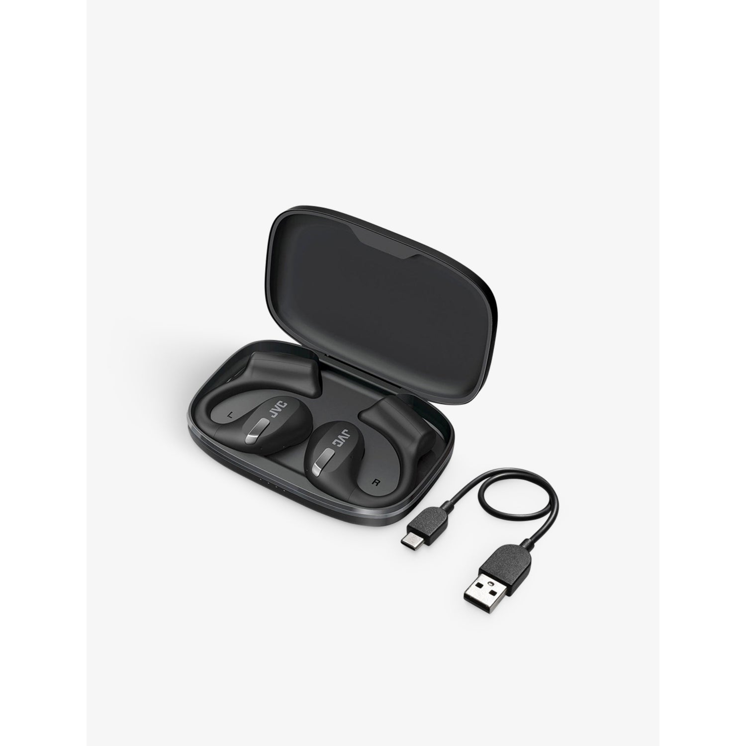 Nearphones HA NP50T open-ear earphones black (British brand)