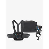 Sports camera mount kit with chest and handlebar mounts - British product