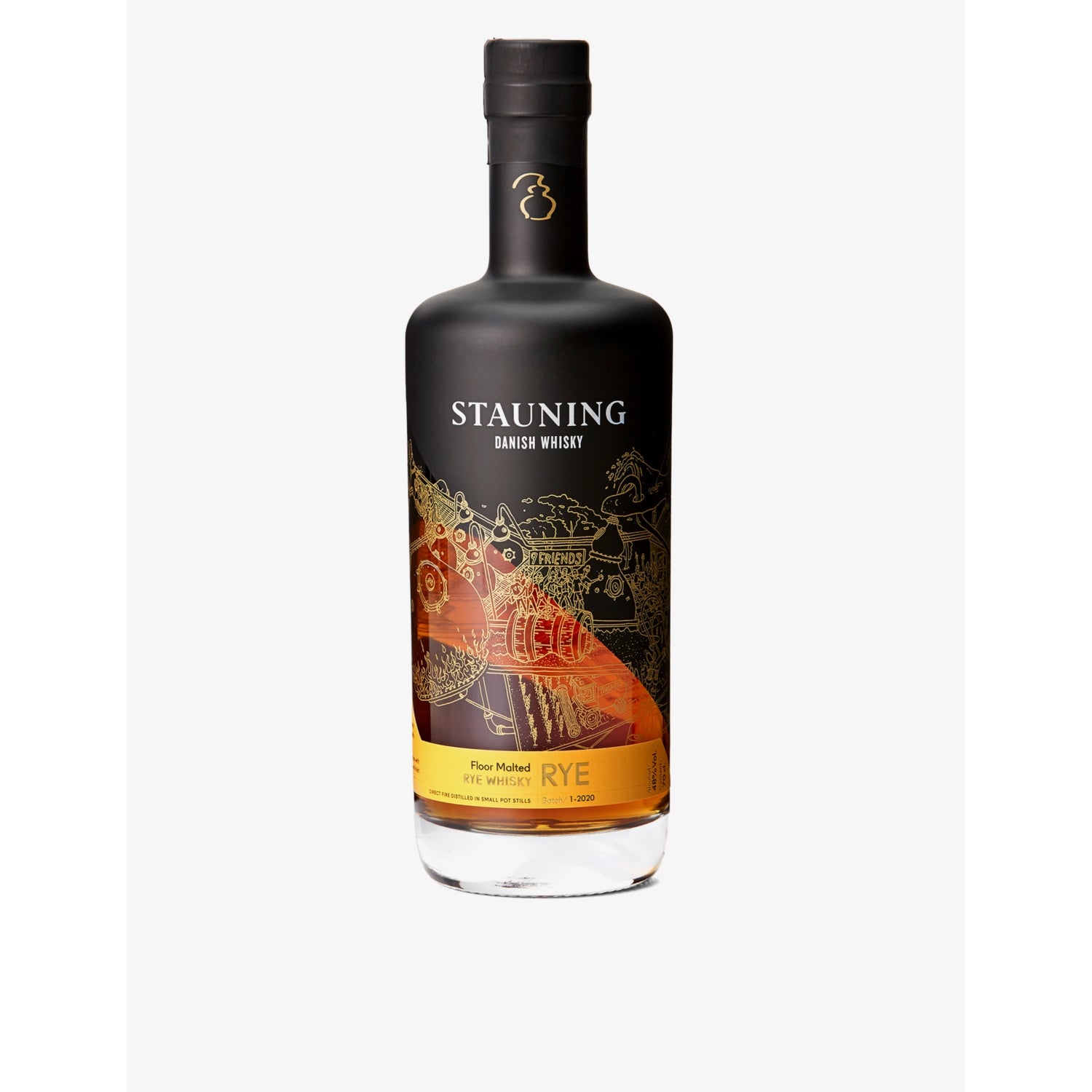 Stauning Danish rye whisky 700ml bottle (British brand)