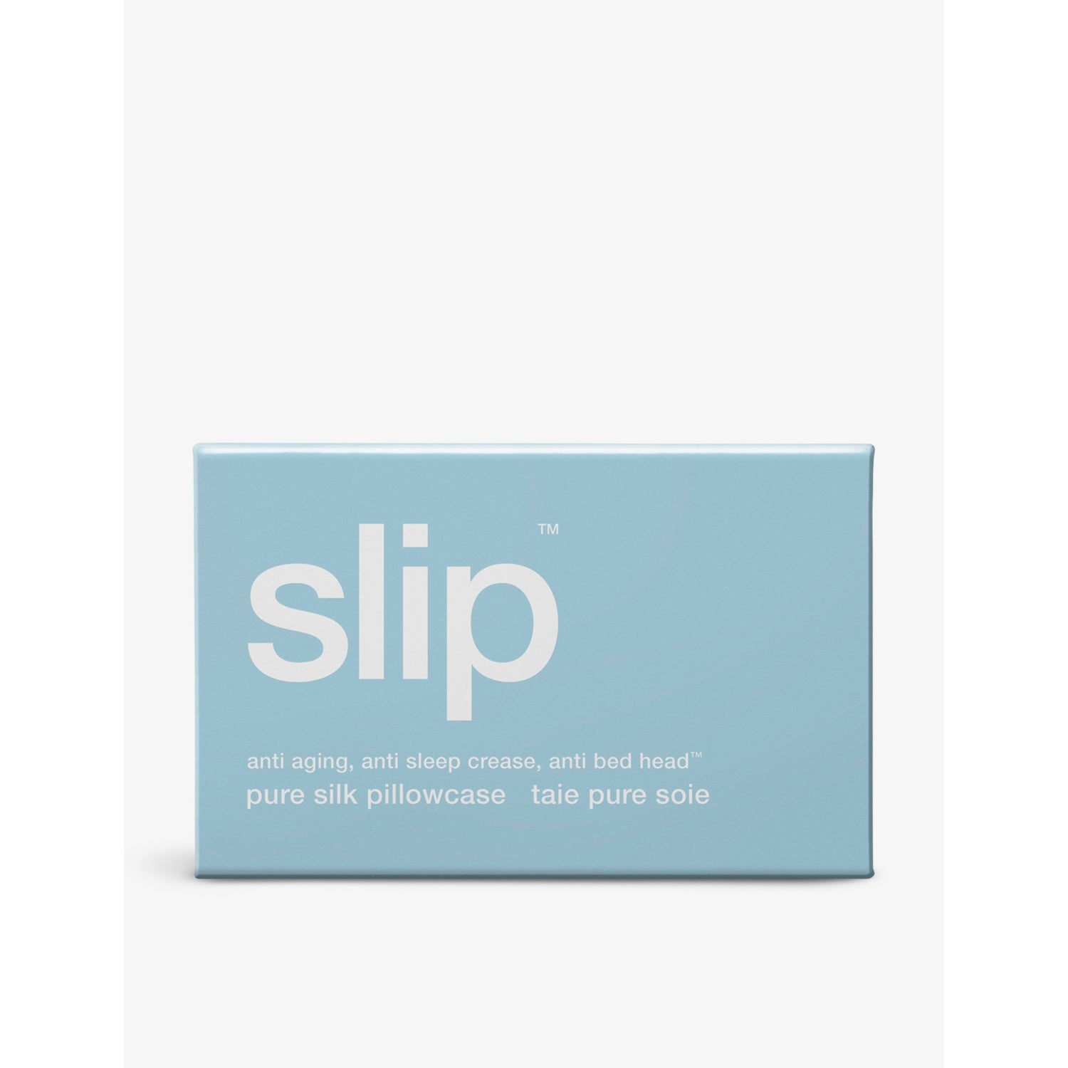 Slip queen zippered silk pillow 51cm x 76cm - British product