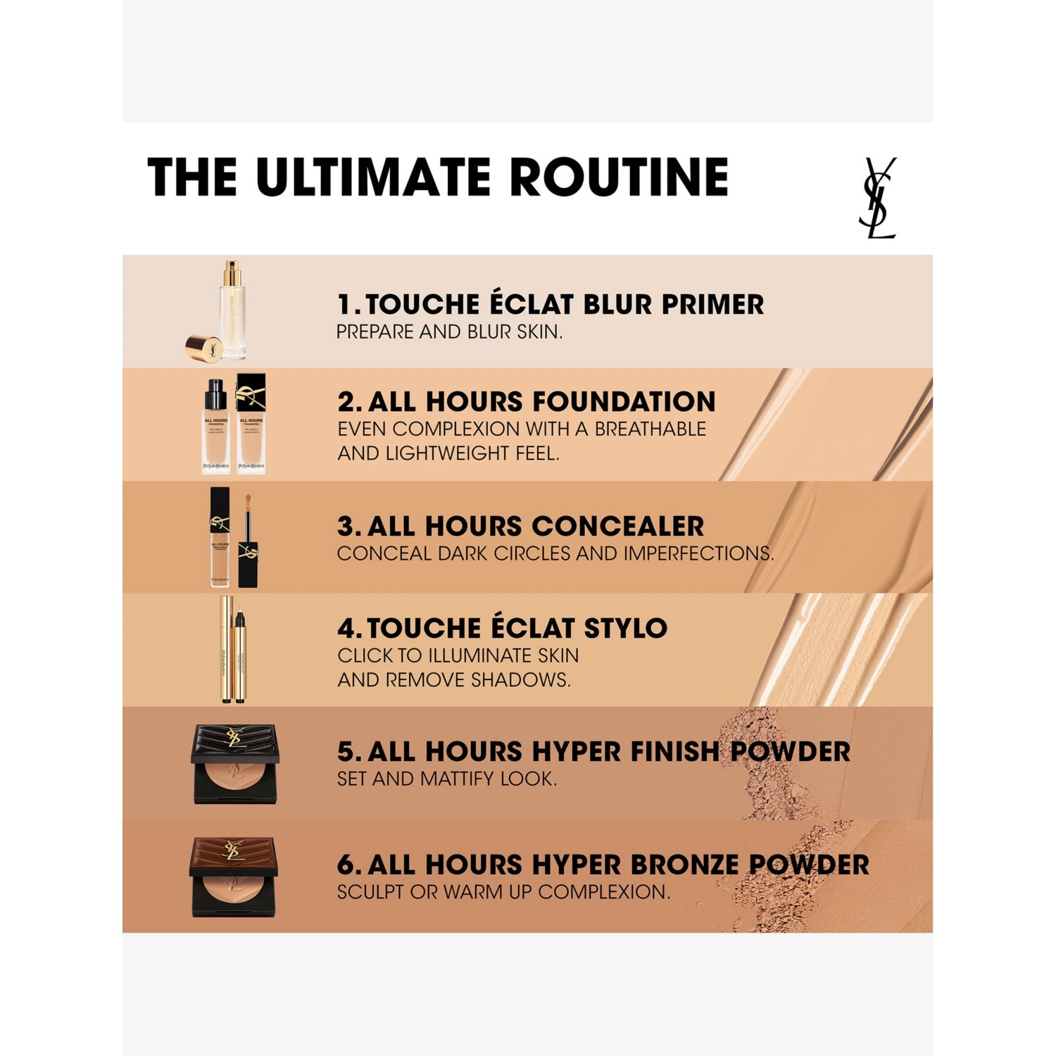Yves Saint Laurent All Hours Hyper Finish powder 9g - British product