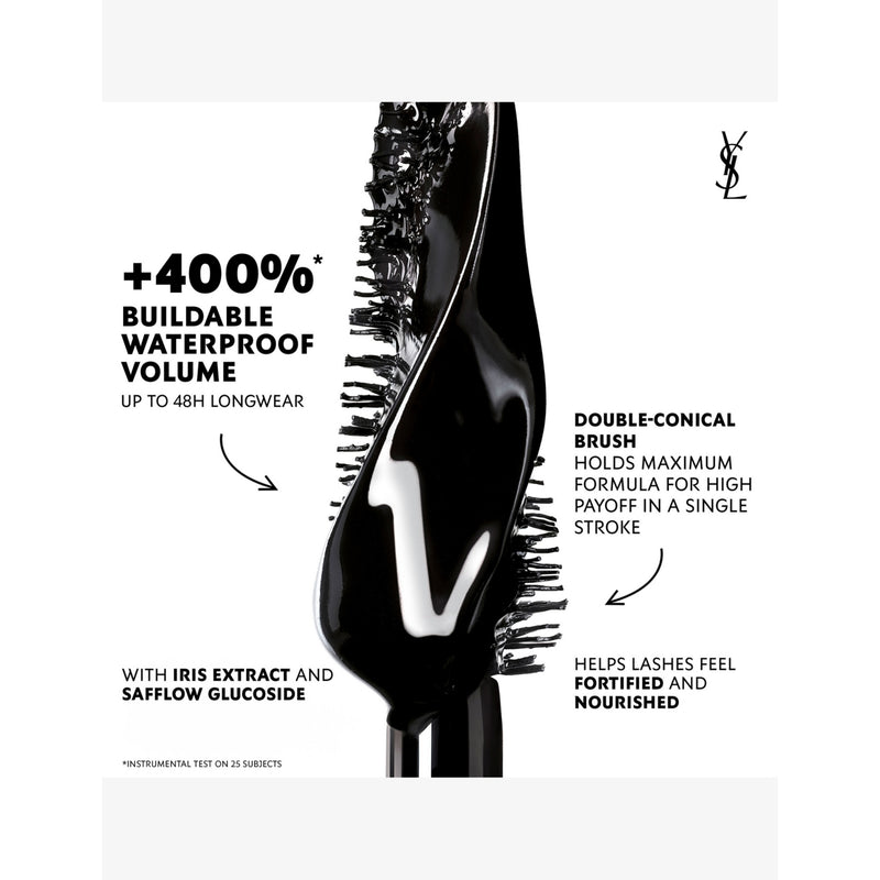Yves Saint Laurent Lash Clash extreme volume waterproof mascara 9ml (British brand)