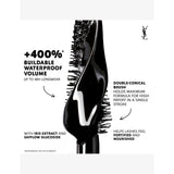 Yves Saint Laurent Lash Clash extreme volume waterproof mascara 9ml (British brand)