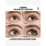 Yves Saint Laurent Lash Clash extreme volume waterproof mascara 9ml (British brand)