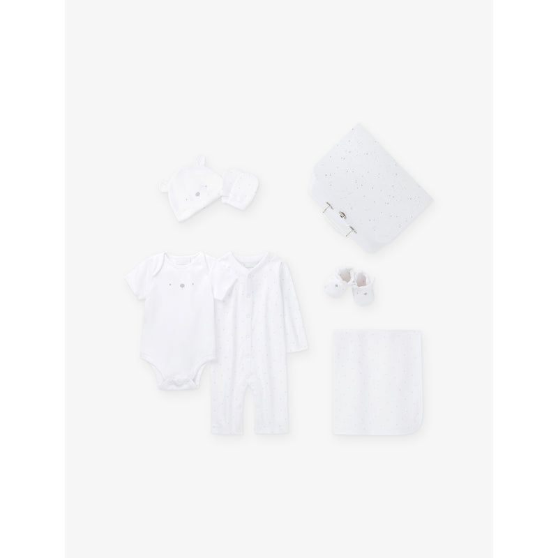 Bringing Home Baby Cotton Gift Set 0-6 Months -7 Items Included - Newborn