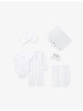 The Little White Company cotton baby gift set 0-6 months, UK version