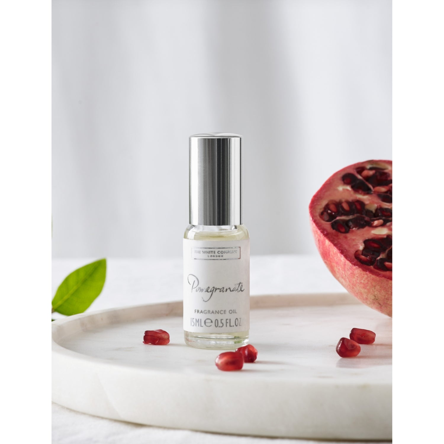 The White Company pomegranate fragrance oil 15ml, imported from the UK
