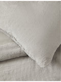 The White Company faux-fur square cushion 60cm, imported from the UK