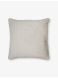 The White Company faux-fur square cushion 60cm, imported from the UK