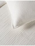 The White Company Belgravia medium cotton cushion 50cm - British product