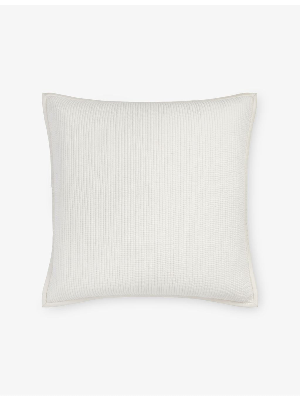 The White Company Belgravia medium cotton cushion 50cm - British product