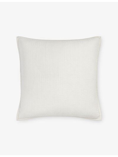 selfridges The White Company Belgravia Medium Cotton Cushion- Buy online at McGrocer